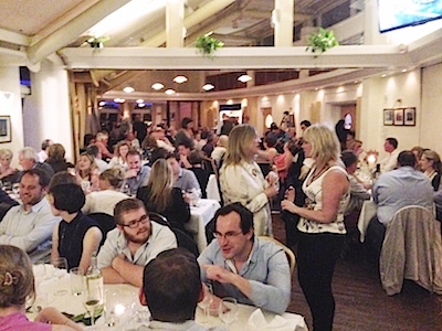 Almost 250 diners were treated to a 'Viking Banquet' in the dining room on Saturday night