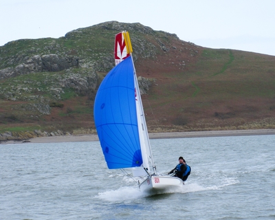 Big Easterly, Big Fun at the Dinghy Frostbites