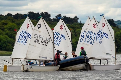 Sun and HYC sailors shine at Optimist Connacht Championships