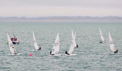 New Year's Day Laser Race