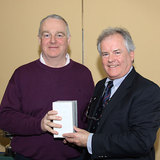 David Mulligan accepts his 'Grand Master' prize from Vice Commodore Berchmans Gannon 6326.jpg