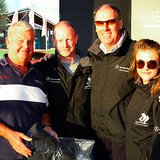 Pst Kelly with Commodore Brian Turvey and MSL's Keith and Lisa
