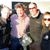 David Cotter with Commodore Brian Turvey and flanked by MSL's Keith and Lisa