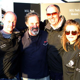 Michael Duffy and Commodore Brian Turvey flanked by MSL's Keith and Lisa