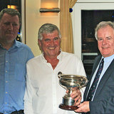 Dermot Skehan (Toughnut) is presented with the 'Cochise Cup'
