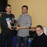 Team Trophy winners - Gary Sargent and Paul Keane