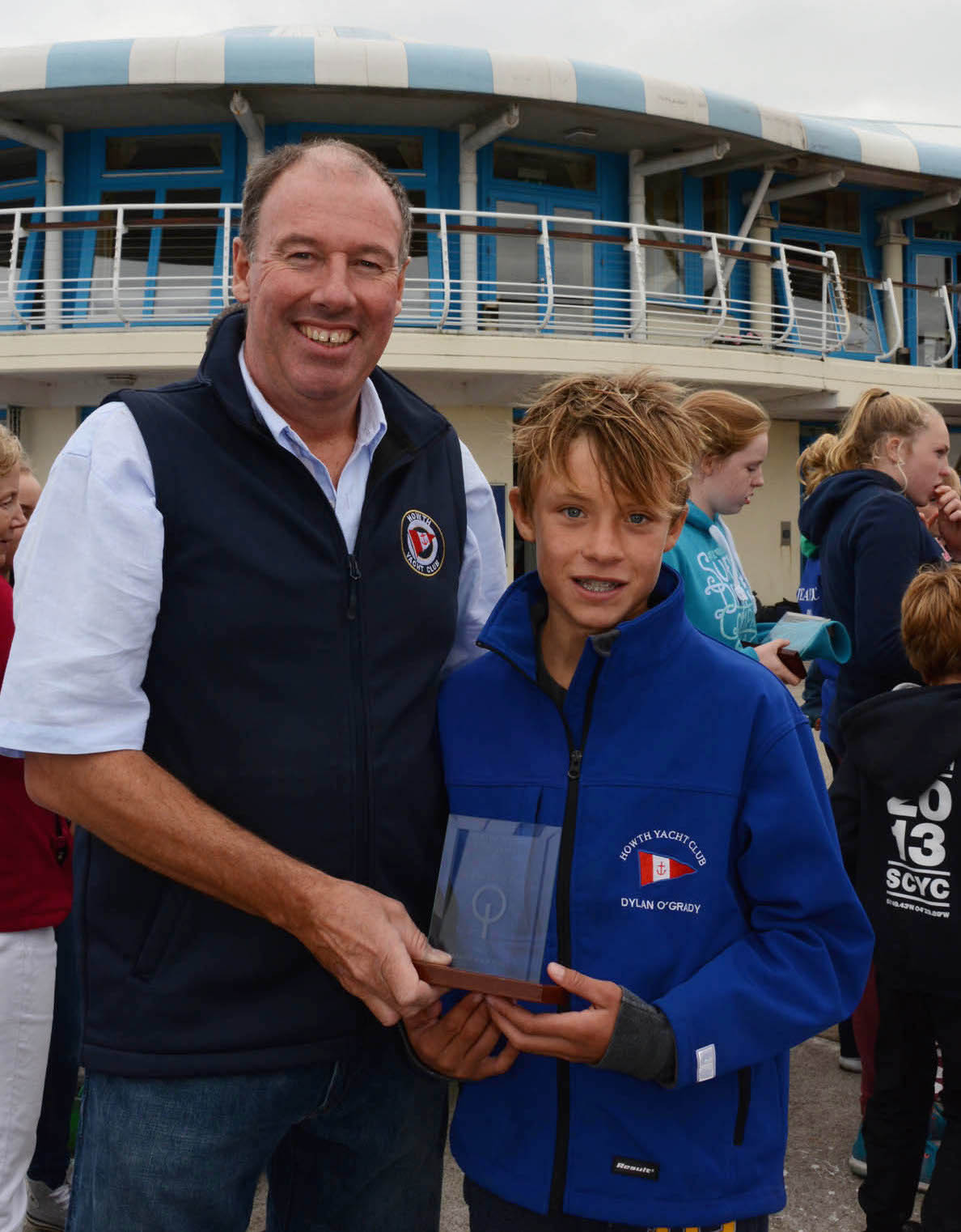 HYC's Dylan O'Grady narrowly missed out on the main prize, finishing a brilliant 2nd place in the Senior Gold Fleet