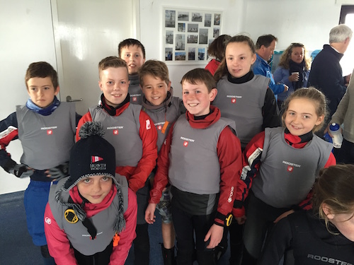 HYC's Optimist Team Racers