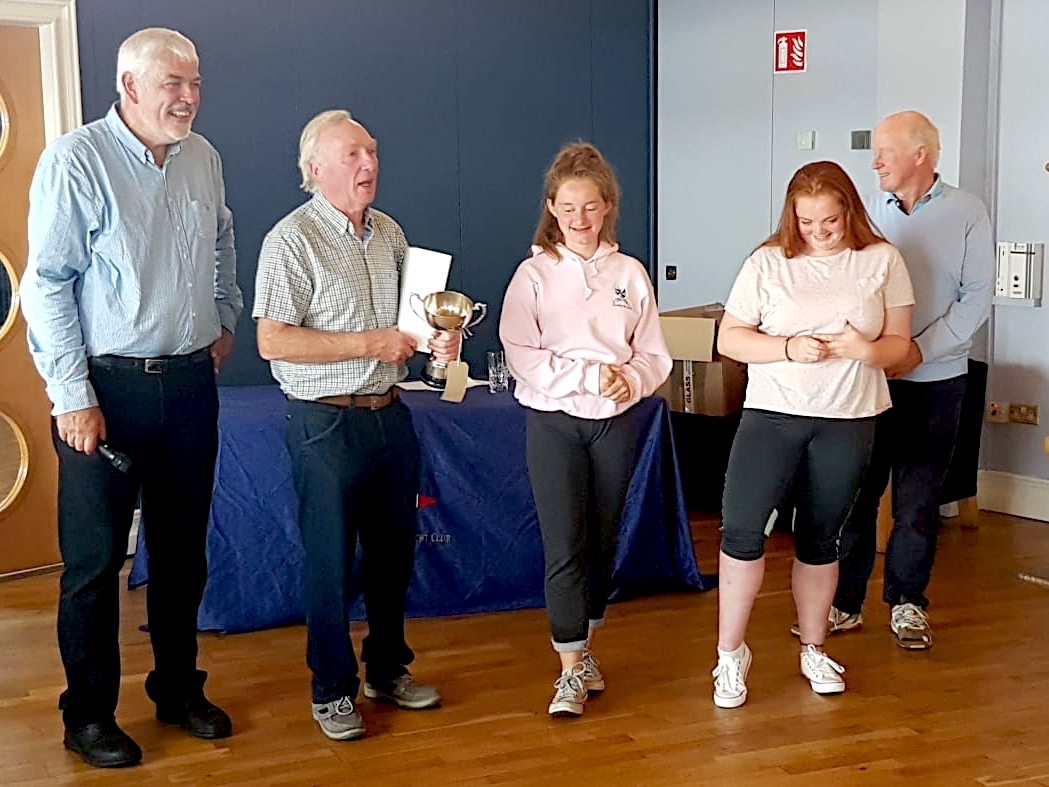 Team 'Arcturus' win the Handicap trophy