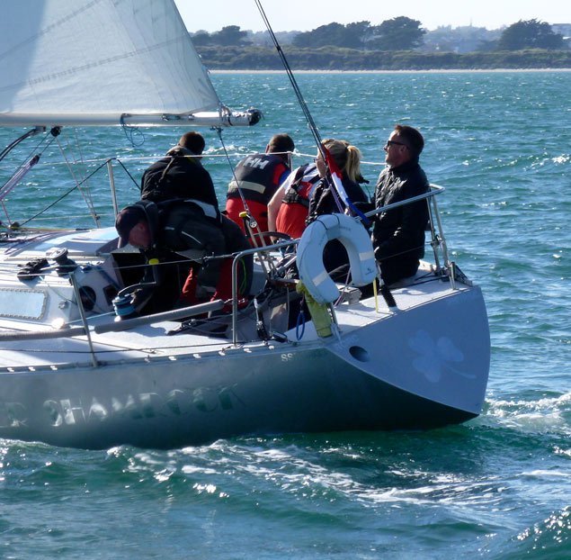 It is Silver Shamrock’s pintail stern which now seems the most archaic part of her. Photo: W M Nixon