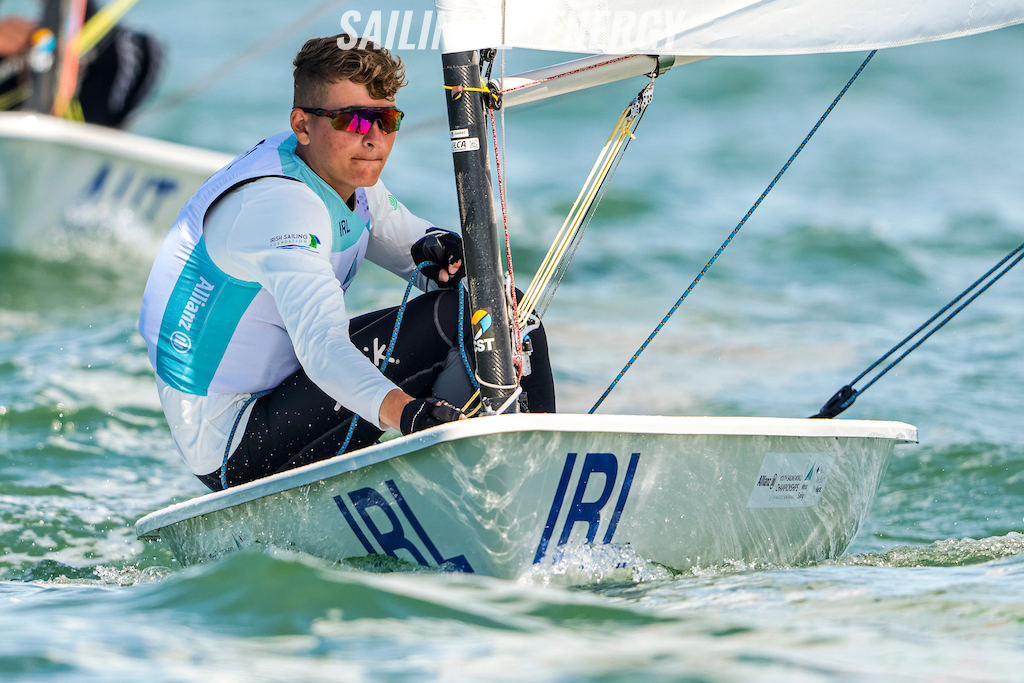 HYC's Eve McMahon and Rocco Wright take the gold at the Youth Sailing