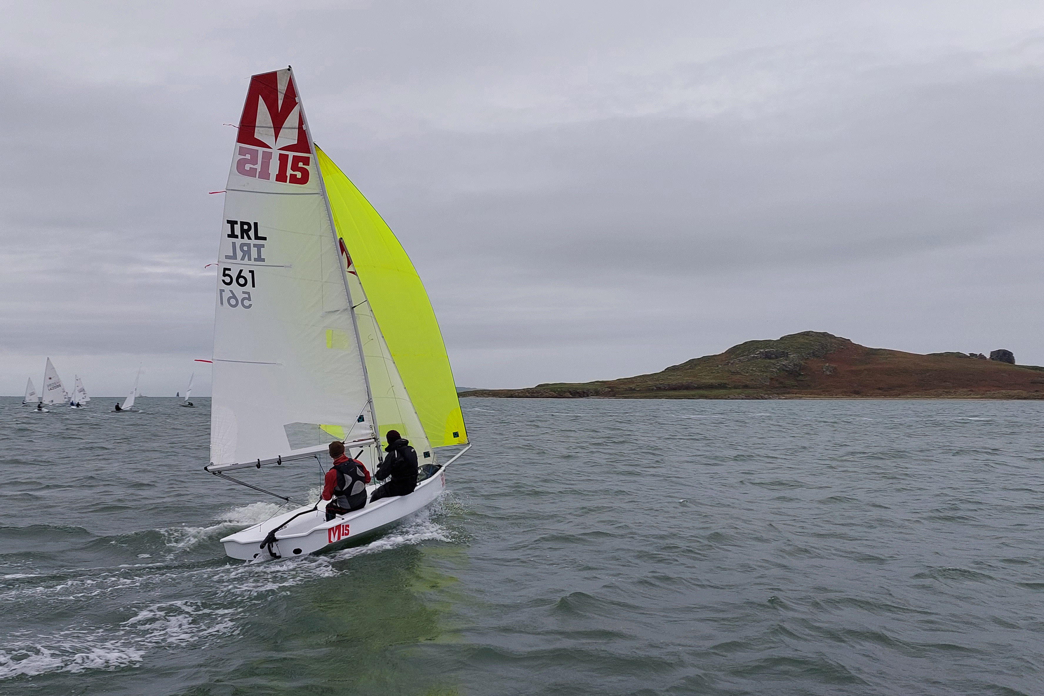 Michael Evans and Sinead Harte – Sunday morning excitement on the Melges 15