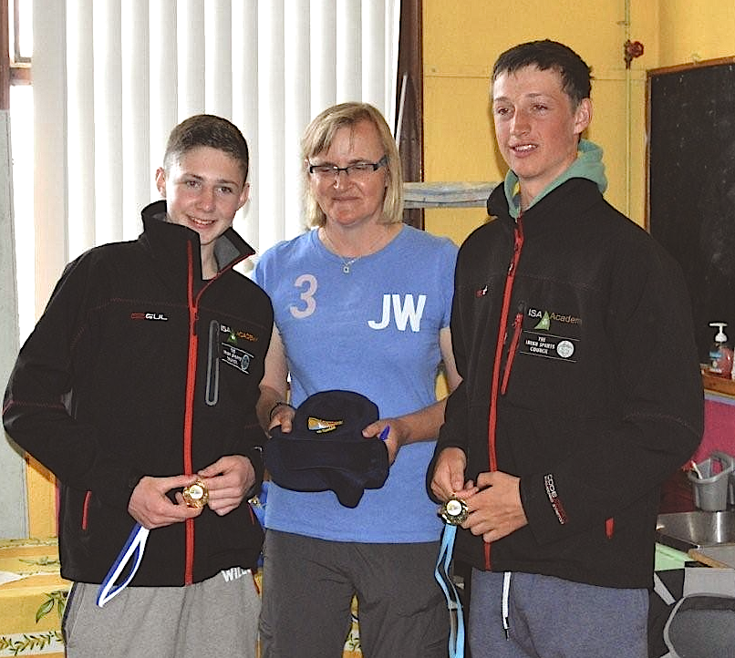 Ewan McMahon and Colin O'Sullivan pick up 3rd prize at the 420 Connacht Championships