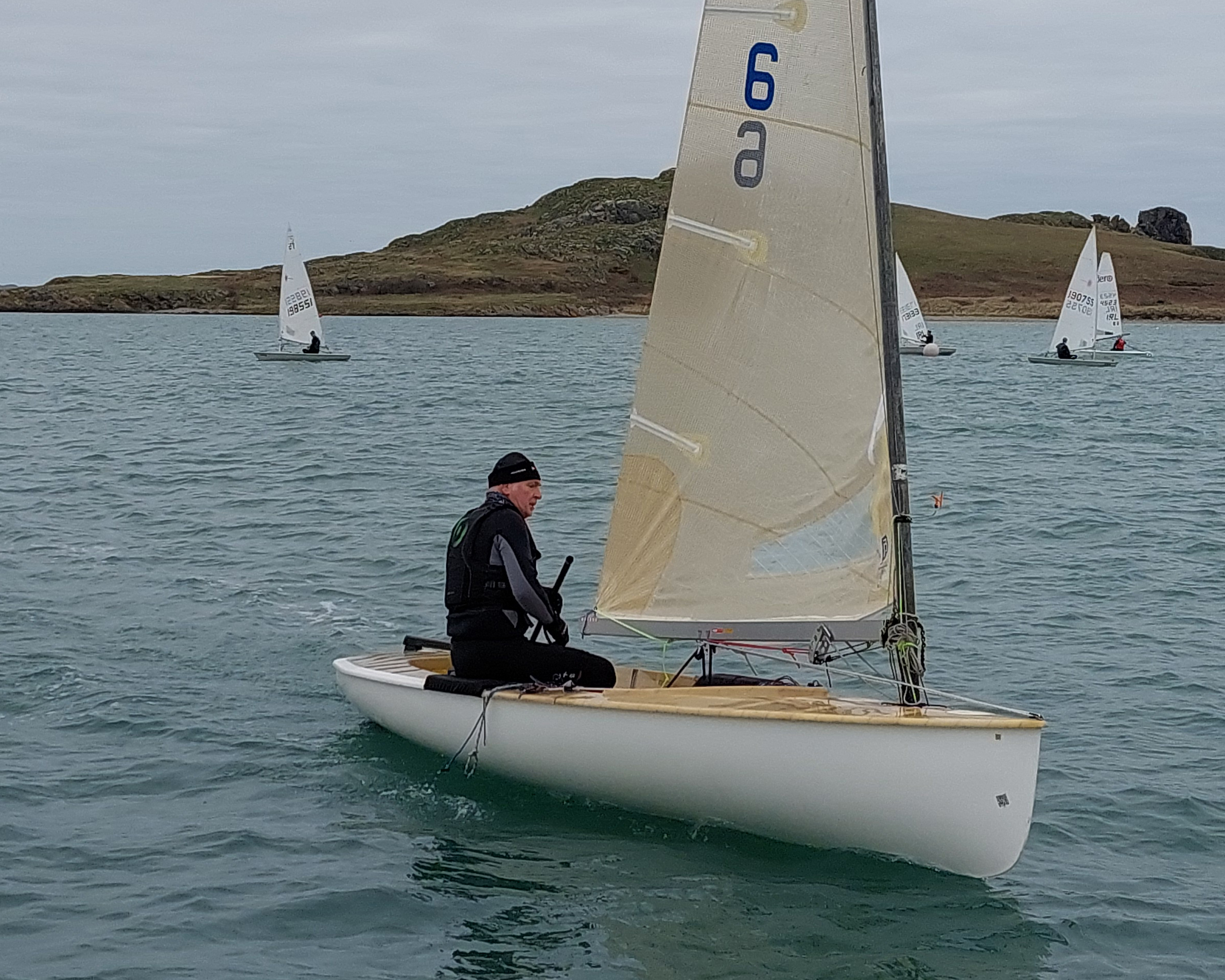 Richard Tate in his Finn