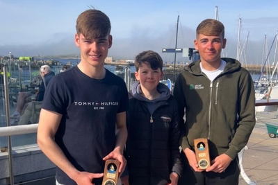 Home waters victory for Rocco Wright & Harry Dunne at the Investwise Irish Sailing Youth National Championships