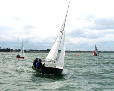 Penultimate Dinghy Frostbite Provides Exciting Racing
