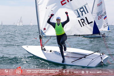 Howth Yacht Club's Eve McMahon Clinches Second Consecutive ILCA 6 Under 21 World Championship