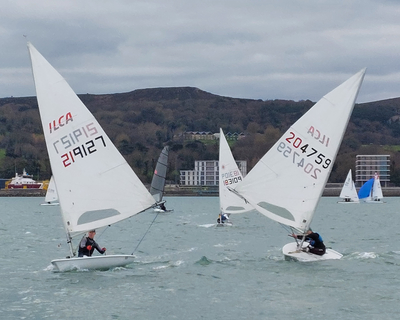 HYC Dinghy Frostbite enjoys great last-day racing