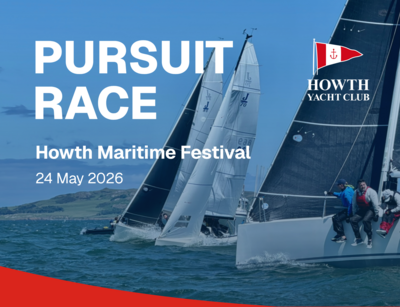 The Pursuit Yacht Race comes to Howth on 24 May 2026