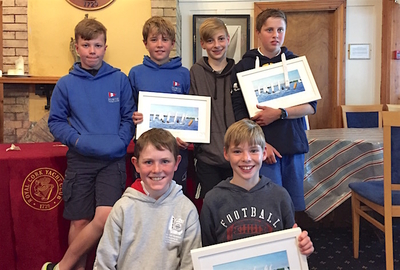 Howth sailors at Munster Optimist Championships