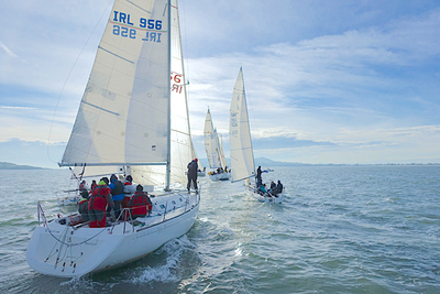 Brass Monkey competitors get a taste of winter sailing