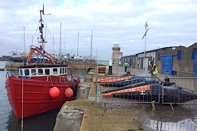 Howth's 'Chain Gang' hard at work