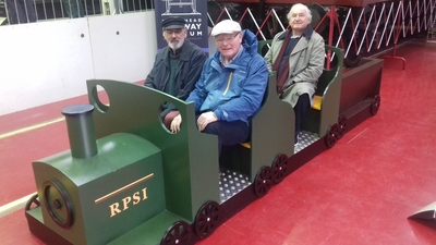 ROMEOs visit Whitehead Railway Museum