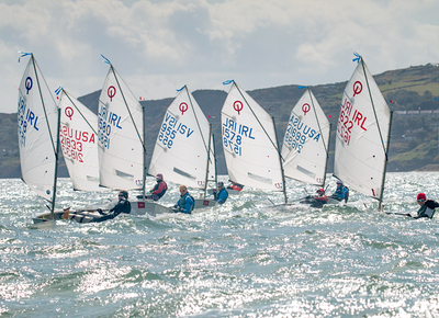 Optimist National concluded in strong winds and with Howth sailors prevailing