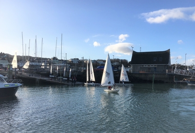 Laser Sailors Enjoy Idyllic December Training Conditions