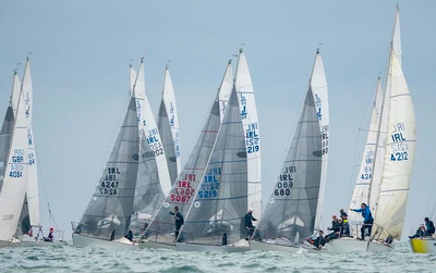 Large fleet of J/24s enjoy Eastern Championships in Howth
