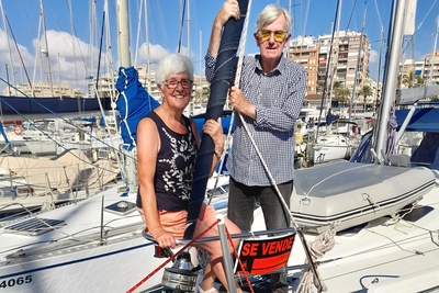 One Much Adored Hunter Legend 36 On the Market in Torrevieja