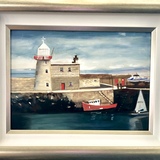 13._Howth_Lighthouse_by_Denise_Hazley._Oil_on_Canvas._Price_€300..jpg