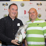 John O'Neill (Stage Fright) is presented with his prize by John Aungier
