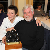 Susan Cummins with Roy Glynn